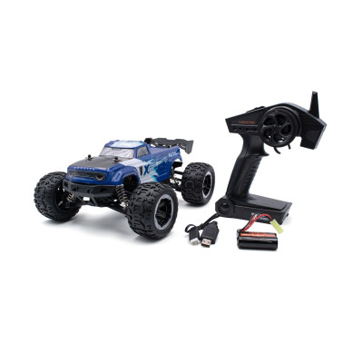 MODSTER XGT blue electric Brushed Monster Truck 4WD 1:16 RTR