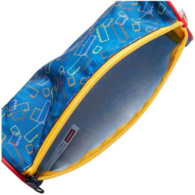 LEGO školní pouzdro na tužky kulaté - Ninjago Red