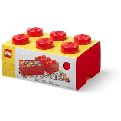 LEGO úložný box 250x375x180mm - žlutý