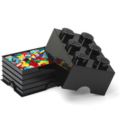 LEGO úložný box 250x375x180mm - žlutý