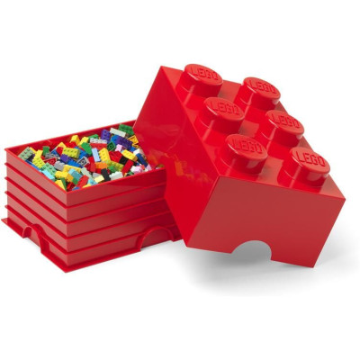 LEGO úložný box 250x375x180mm - šedý