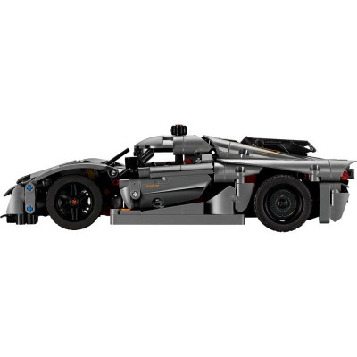 LEGO Technic - Šedé hyperauto Koenigsegg Jesko Absolut
