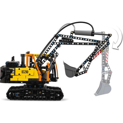 LEGO Technic - Nákladní auto Volvo FMX a elektrický bagr Volvo EC230