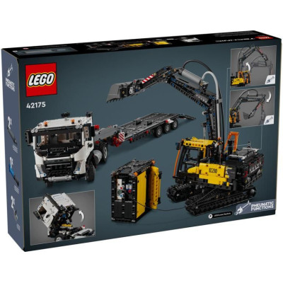 LEGO Technic - Nákladní auto Volvo FMX a elektrický bagr Volvo EC230