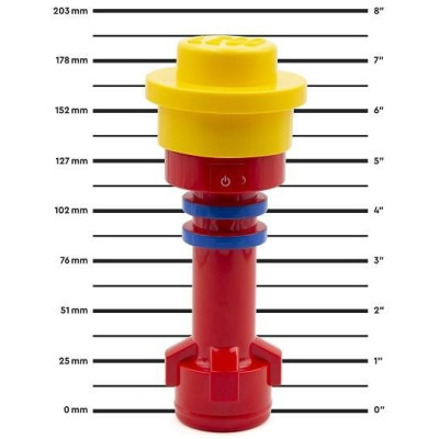 LEGO baterka - Iconic červená