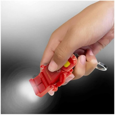 LEGO svítící klíčenka - Kosmonaut červený