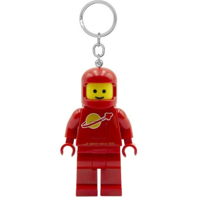 LEGO svítící klíčenka - Kosmonaut červený