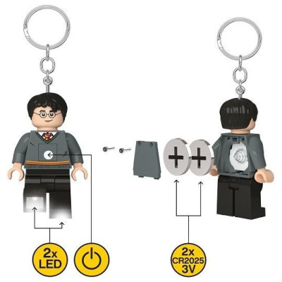LEGO svítící klíčenka - Harry Potter