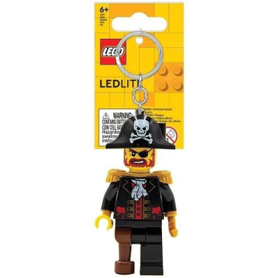 LEGO svítící klíčenka - Kapitán Brickbeard