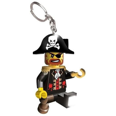 LEGO svítící klíčenka - Kapitán Brickbeard
