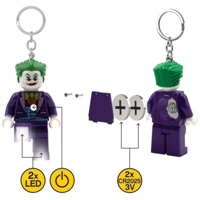 LEGO svítící klíčenka - Joker