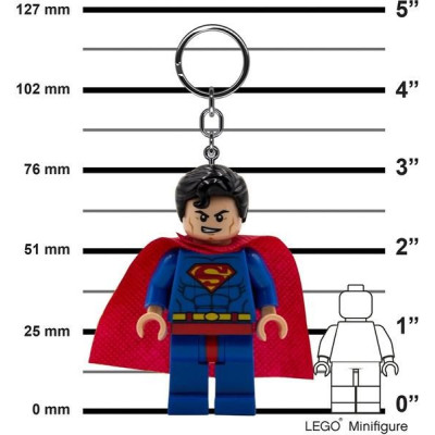 LEGO svítící klíčenka - Superman