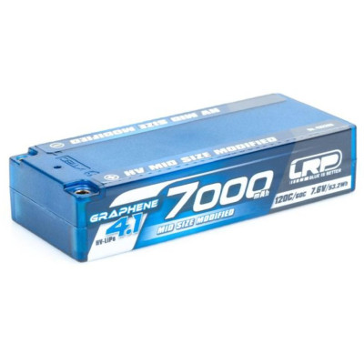 HV Modified GRAPHENE-4.1 7000mAh Hardcase Akku - 7.6V LiPo - 135C/65C