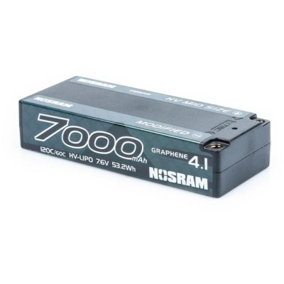 HV Modified GRAPHENE-4.1 7000mAh Hardcase Akku - 7.6V LiPo - 135C/65C