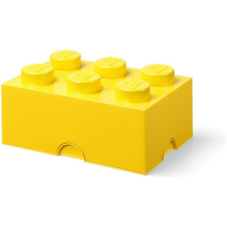 LEGO úložný box 250x375x180mm - žlutý
