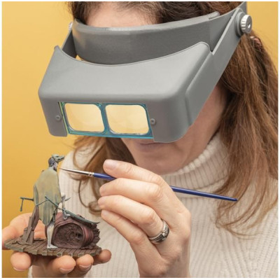 Modelcraft čelenka s lupou Professional