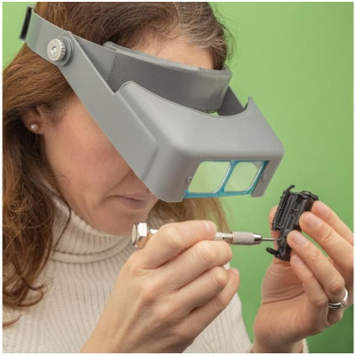 Modelcraft čelenka s lupou Professional