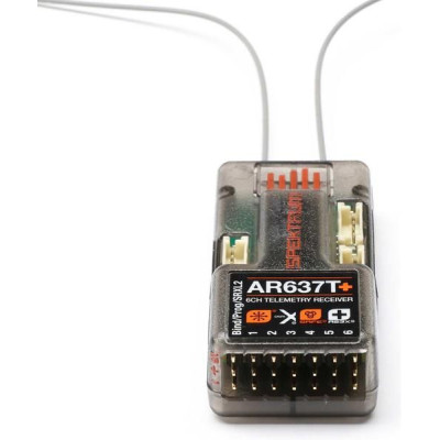 Spektrum přijímač AR637T+ AS3X+/SAFE s telemetrií