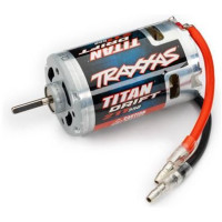 Traxxas 10530 sorozatú 550-es egyenáramú motor 21 fordulatszámmal. A motor maximum 6-7 NiMH cellához van tervezve. 