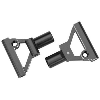 Traxxas rameno podvozku předni dolní hliníkové šedé (pár)