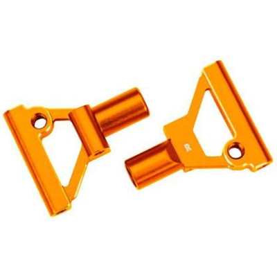 Traxxas rameno podvozku předni dolní hliníkové oranžové (pár)