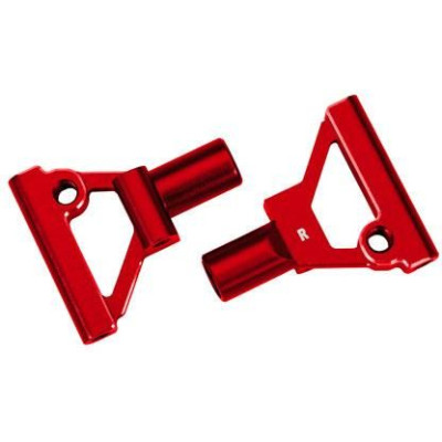Traxxas rameno podvozku předni dolní hliníkové červené (pár)
