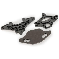 Pótalkatrész RC modellautókhoz Traxxas 4-Tec Drift Ford Mustang: első lökhárító.