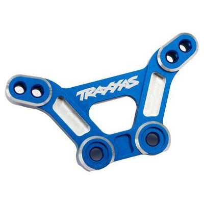 Traxxas vež tlumičů přední hliníková modrá