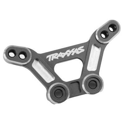 Traxxas vež tlumičů přední hliníková šedá