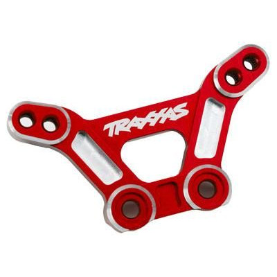 Traxxas vež tlumičů přední hliníková červená
