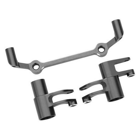 Traxxas páky řízení hliníkové šedé