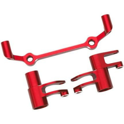 Traxxas páky řízení hliníkové červené