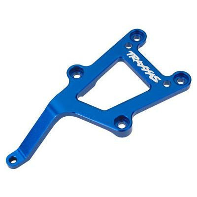 Traxxas přepážka šasi přední hliníková modrá