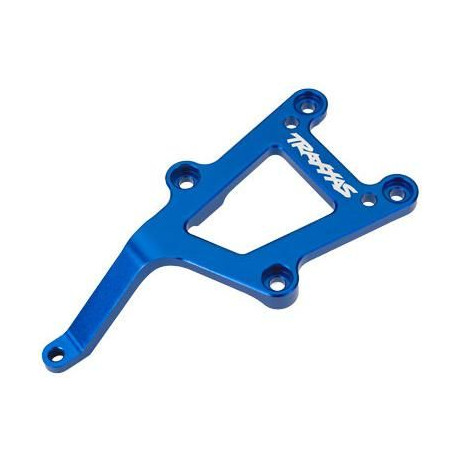 Traxxas přepážka šasi přední hliníková modrá