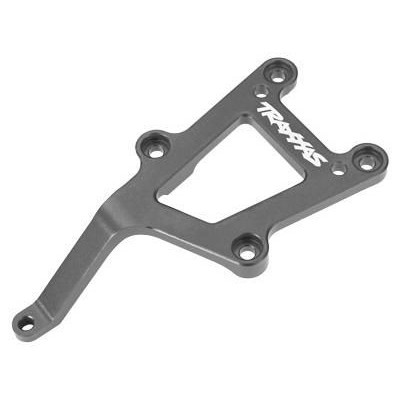 Traxxas přepážka šasi přední hliníková šedá