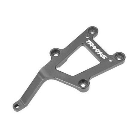 Traxxas přepážka šasi přední hliníková šedá