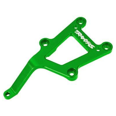 Traxxas přepážka šasi přední hliníková zelená