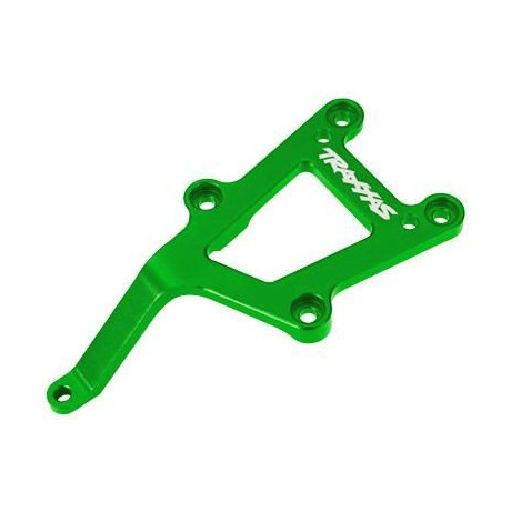 Traxxas přepážka šasi přední hliníková zelená