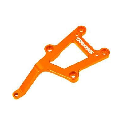 Traxxas přepážka šasi přední hliníková oranžová