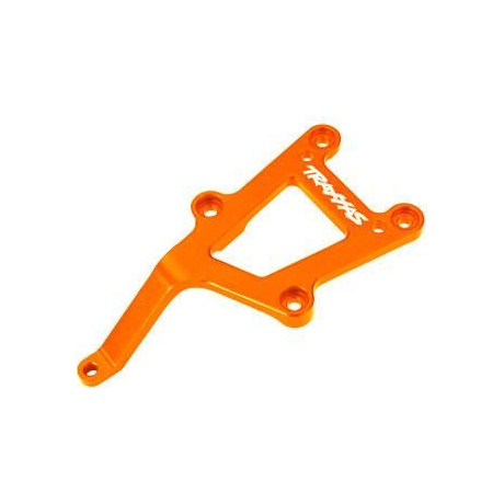 Traxxas přepážka šasi přední hliníková oranžová