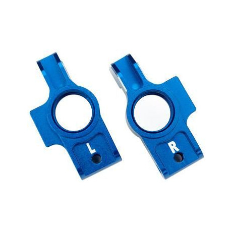 Traxxas těhlice zadní hliníková modrá (pár)