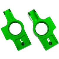 Pótalkatrész Traxxas 4-Tec RC autó modellekhez: hátsó alumínium hátsó súly zöld (pár).