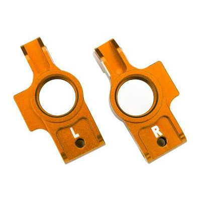 Traxxas těhlice zadní hliníková oranžová (pár)