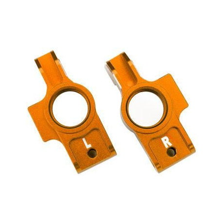 Traxxas těhlice zadní hliníková oranžová (pár)