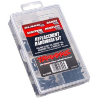 Traxxas csavarkészlet 2WD VXL modellekhez Slash, Bandit, Stampede, Rustler. Cserélje ki a modelljén lévő csavarokat újakra ezzel a fekete imbuszcsavarokból álló cserekészlettel. A csavarkészletet egy praktikus dobozba csomagolták, amely rekeszekkel és címkével van ellátva a könnyű azonosítás érdekében. 