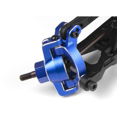 Hliníkové 14mm unašeče kol, modrá (4 ks)