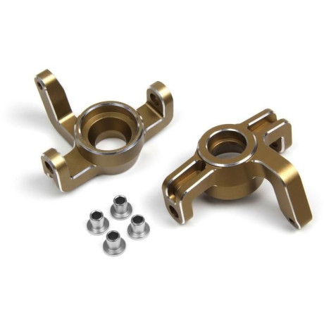 Hliníkové přední těhlice, zlatá (L + P)