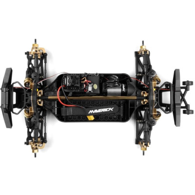 Hliníkové přední parohy (shock tower), zlatá