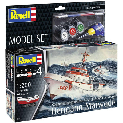 ModelSet loď 65812 - DGzRS Hermann Marwede (1:200)
