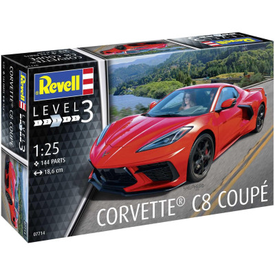 Plastic ModelKit auto 07714 - Corvette C8 Coupé (1:25)
